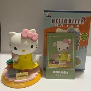 Hello Kitty Lovely Week Blind Box Figure-Wednesday